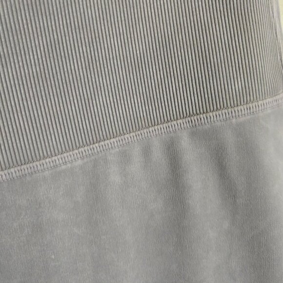 Lululemon Wunder Under Cropped 23" Ribbed Washed French Clay Leggings Size 10 - Picture 6 of 8